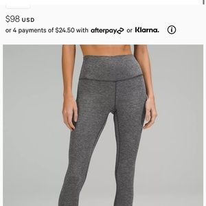 Lululemon Align High Rise Leggings